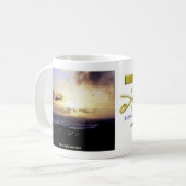 青い幽霊の小隊-上昇 コーヒーマグカップ (正面左)