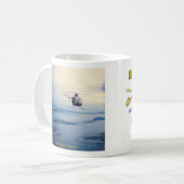 青い幽霊の小隊-偵察者 コーヒーマグカップ (正面左)