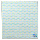 青い幾何学模様の布ナプキンPart 1