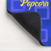 青い幾何学的 マウスパッド (コーナー)