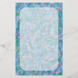 青い庭が並んだ素晴らし文房具 便箋