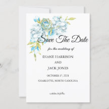 青い庭の花 Save The Date