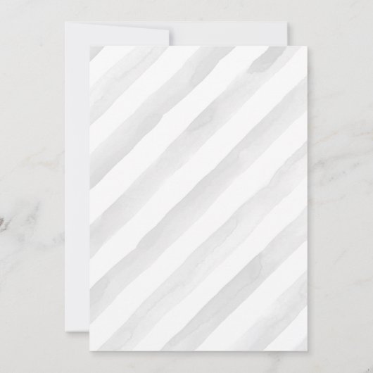 青い建設輸送の誕生日 招待状 (裏面)