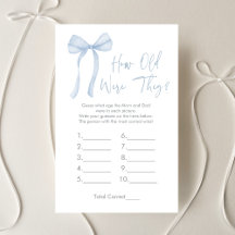 青い弓コケット男の子は彼らがゲームをいくつだった