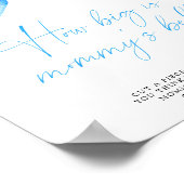 青い弓 – どのぐらい大きいママのベリーゲーム ポスター (角)