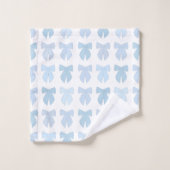 青い弓 バスタオルセット (ウォッシュタオル)