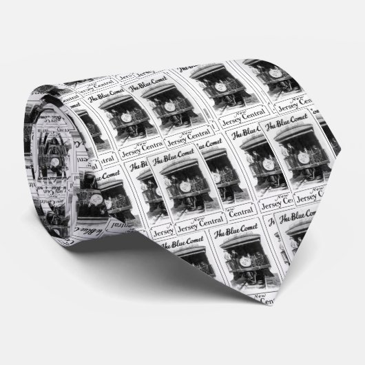 青い彗星の列車の人のネクタイ ネクタイ (ロール)
