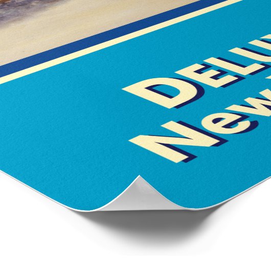 青い彗星 ポスター (角)