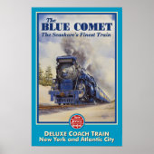 青い彗星 ポスター (正面)