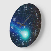 青い彗星 ラージ壁時計 (傾斜)