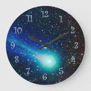 青い彗星 ラージ壁時計