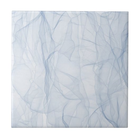 青い影のパターン タイル (正面)