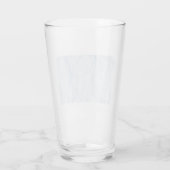 青い影のパターン タンブラーグラス (裏面)