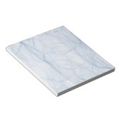 青い影のパターン ノートパッド (アングル)