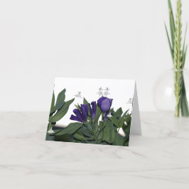 青い影の妖精たちのダンス カード