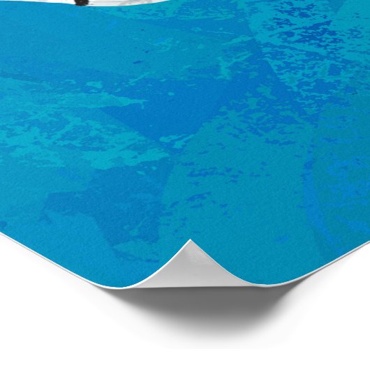 青い影の犬 ポスター (角)