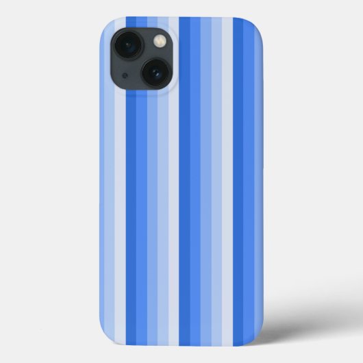 青い影ストライプの大文字と小文字の区別 – iPhoneケース Case-Mate iPhoneケース (裏面)