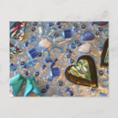 青い得はがき ポストカード (正面)