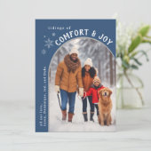 青い心地よいとJoyフォトカード シーズンカード (スタンド正面)