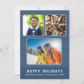 青い心地よいとJoyフォトカード シーズンカード (裏面)