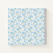 青い忘れ私は花ではない ノートブック (裏面)