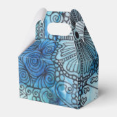 青い忙しお願い箱 フェイバーボックス (裏面サイド)