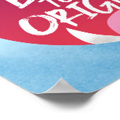 青い怪物少年の部屋 ポスター (角)