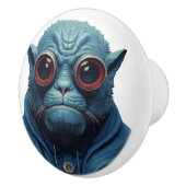 青い怪物 セラミックノブ (右)