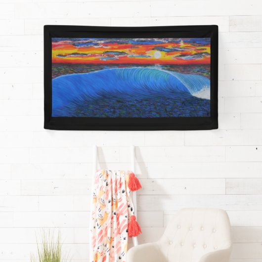 青い怪物 横断幕 (インサイチュ)