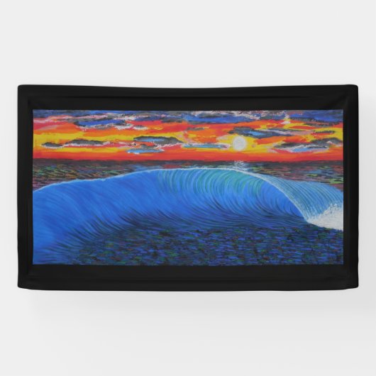 青い怪物 横断幕 (横)