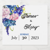 青い恋人 ビールラベル (シングルラベル)