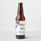 青い恋人 ビールラベル (正面)