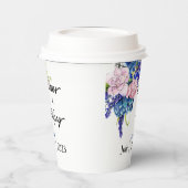 青い恋人 紙コップ (左)