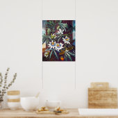 青い情熱の花 ポスター (キッチン)