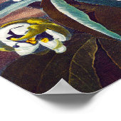 青い情熱の花 ポスター (角)