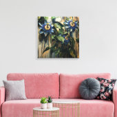 青い情熱 キャンバスプリント (インサイチュ (リビング))