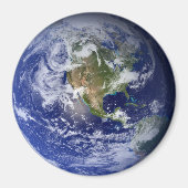 青い惑星地球 マグネット (正面)