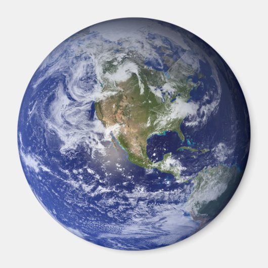 青い惑星地球 マグネット (正面)