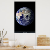 青い惑星 ポスター (キッチン)