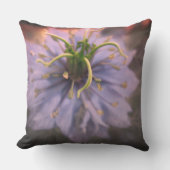 青い愛でミスト屋外アクセント枕 アウトドアクッション (正面)