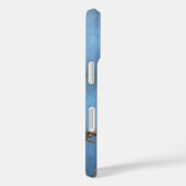 青い房状のタイトマウズ絵を描の名前をカスタムする Case-Mate iPhoneケース (裏面 / 右)
