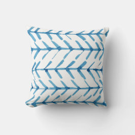 青い手の矢色彩の鮮やか印ポリエステル装飾用クッション クッション