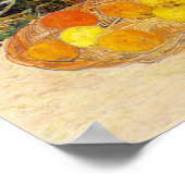 青い手袋をしたオレンジとレモンの余生。 ポスター (角)