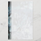 青い手 便箋 (正面)