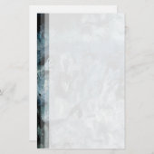 青い手 便箋 (正面/裏面)