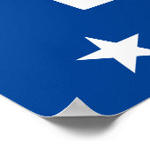 青い投票記号 ポスター (角)