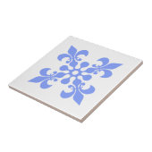 青い抽象デザインタイル タイル (側面)