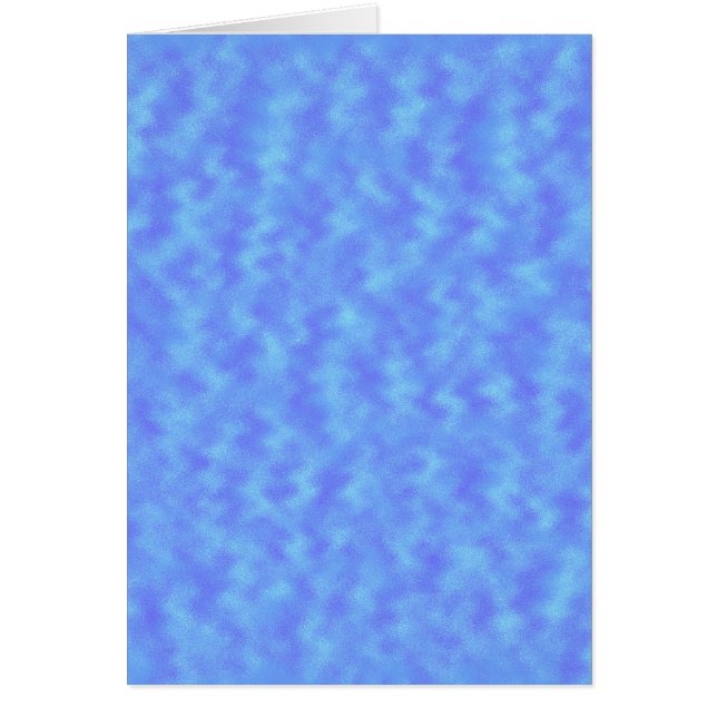 青い抽象画 (正面)