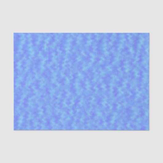 青い抽象画 薄葉紙 (正面)