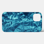 青い抽象画 Case-Mate iPhoneケース (裏面 (横))
